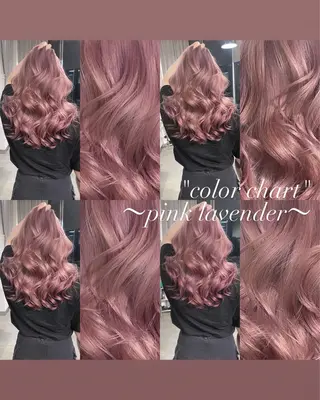 ロング カラー 💜ハイトーン💛 マジカルかいちゃんのヘアスタイル