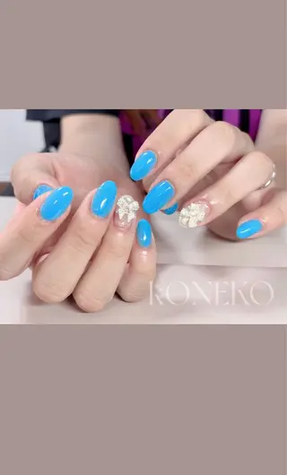 ネイル コネコネイルサロン モデル用のネイルデザイン