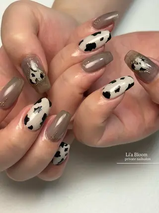 ネイル Li'a Bloom所属・🦋🤍 madoka🤍のネイルデザイン