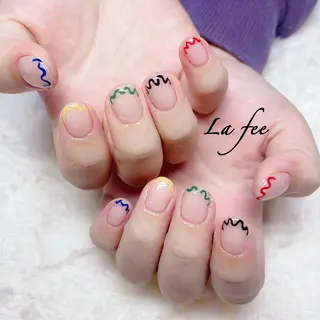 カラー ネイル La feeのネイルデザイン