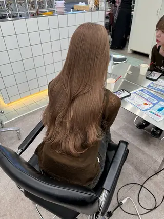 ロング カラー ブリーチカラー募集中 /Riku🪴のヘアスタイル