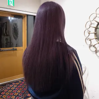 ロング WATER所属・SAKI /ハイ トーンのヘアスタイル