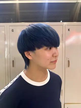 ショート カラー 高明度ハイトーン× ショート/莉音🧤のヘアスタイル