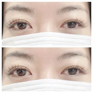 マツエク・マツパ alice天王寺所属・arisa .のマツエク・マツパデザイン