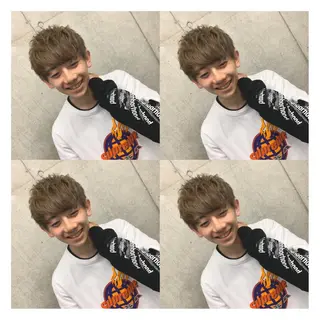 ショート カラー メンズ ange☞ soutaのヘアスタイル