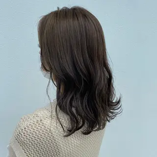 セミロング 韓国ヘア特化 💟 ララア 💟のヘアスタイル