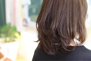セミロング カラー パーマ salotto luce所属・加藤 幹也のヘアスタイル