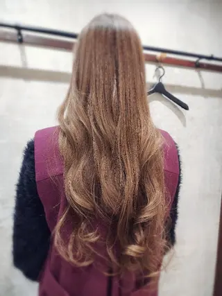 ロング カラー JOWIN hair design room所属・柏 康孝のヘアスタイル