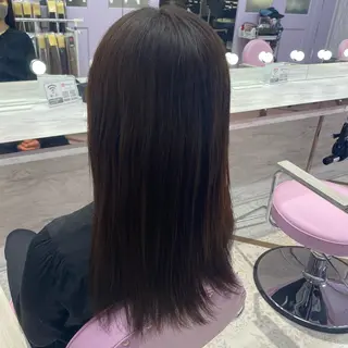 セミロング カラー ヘアアレンジ メンズ Cielro【 シェイロ 】所属・Cielro/ダブル カラー/西田咲希のヘアスタイル