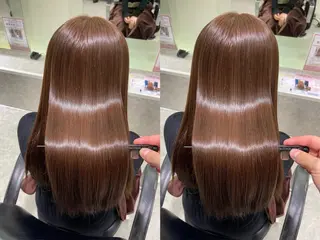 ロング Lee尼崎所属・Lee尼崎／縮毛矯正 土肥凌輔のヘアスタイル