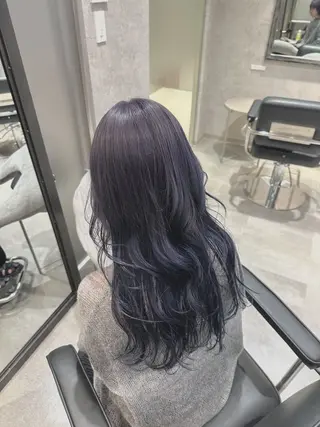 ロング カラー ハイトーン･髪質改善 MIOKAのヘアスタイル