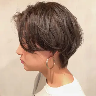 ショート カラー 鎌田卓也/髪質改善 /透明感カラーのヘアスタイル