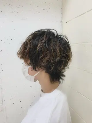 ショート パーマ 千葉駅徒歩1分✂︎ 宮内のヘアスタイル