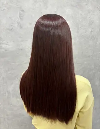 ロング 佐々木 美空のヘアスタイル