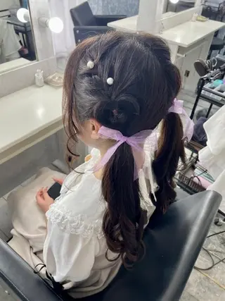 ヘアアレンジ shizuka 👸ヘアセット✨のヘアスタイル