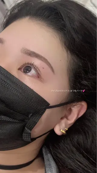 マツエク・マツパ tear🖤/ eye / nailのマツエク・マツパデザイン