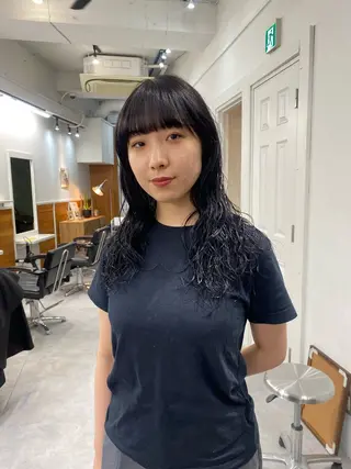 パーマ レイヤーボブ/ 艶カラー/サナ🌼のヘアスタイル