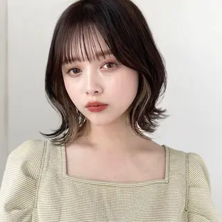 ミディアム ✨Taisei｜ 再現性カット✨️のヘアスタイル