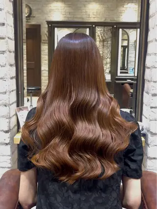 ロング カラー Luce大宮所属・Luce/ Ayakaのヘアスタイル