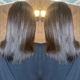 ロング カラー tocca 💜石田愛結💜のヘアスタイル