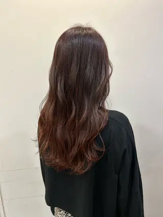 ロング カラー 小澤 一稀のヘアスタイル