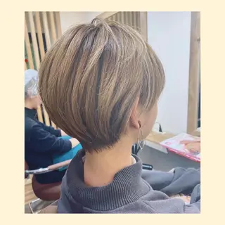 ショート カラー 🌈ショート/レイヤ ーカット/中村崇宏のヘアスタイル