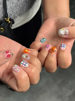 ネイル NailByua 武蔵新城徒歩4分のネイルデザイン