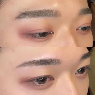 アイブロウ 髪質改善/ 艶髪/アイブロウ/晴のヘアスタイル