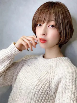 ショート 豊中/メンズ特化 岡田 龍之介のヘアスタイル