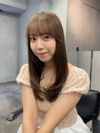 セミロング 髪質改善/艶髪 MINAMIのヘアスタイル