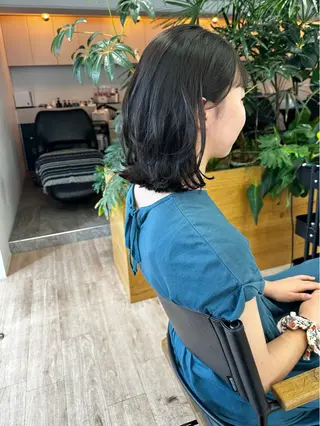 ミディアム Ocean Hair&Life  【オーシャンヘアーアンドライフ】所属・水田 成美のヘアスタイル