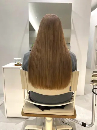 ロング カラー 柴田泰秀sotti. 髪質改善/ブリーチのヘアスタイル