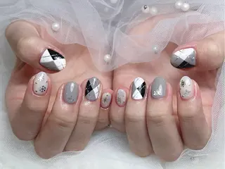 ネイル 【Eclat ｴｸﾗ】nail＆beauty所属・Eclat〔ｴｸﾗ〕 MOEKA𝜗𝜚*のネイルデザイン