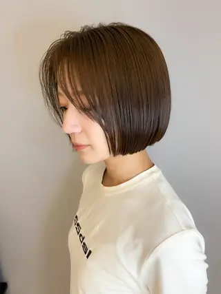 ショート カラー Grow by NYNY 坂本 理輝のヘアスタイル