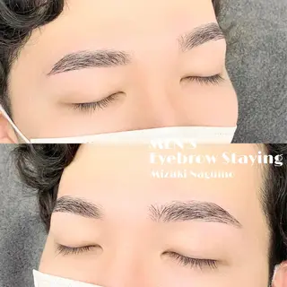 メンズ マツエク・マツパ アイブロウ & eye なぐもみずきのマツエク・マツパデザイン