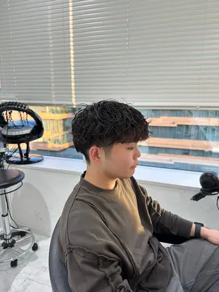 メンズ 🐺メンズパーマ 特化　あさひ🐺のヘアスタイル