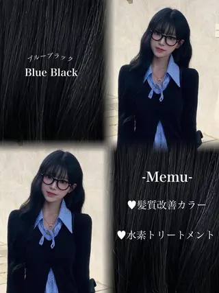 ロング 🎀𝑹𝑰𝑲𝑶 🎀【福島・梅田】のヘアスタイル