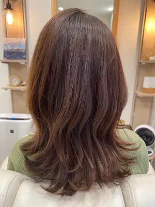 ミディアム sheep tree(シープツリー)所属・髪質改善/リラク/ ノザキジュンイチのヘアスタイル