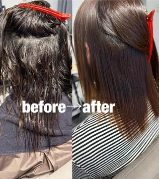 セミロング salon de UNiC所属・岩田 峻佑のヘアスタイル