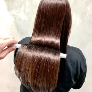 ロング 満足度⭕️縮毛矯正師 谷口にお任せを👍のヘアスタイル