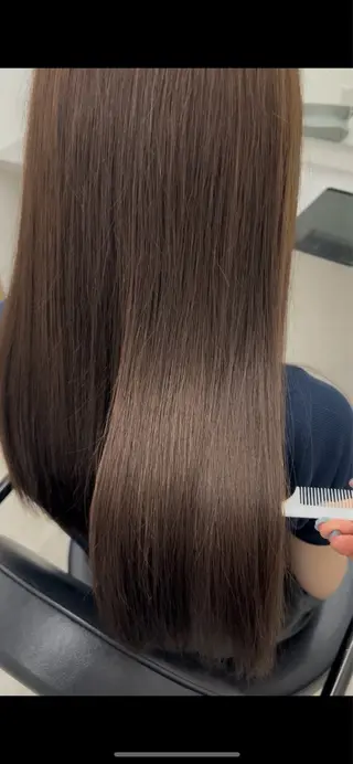 ロング カラー IVE所属・ダブルカラー髪質改善 /原島のヘアスタイル