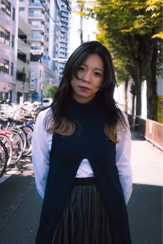 セミロング ちばた/レイヤー 似合わせ/大阪中津のヘアスタイル