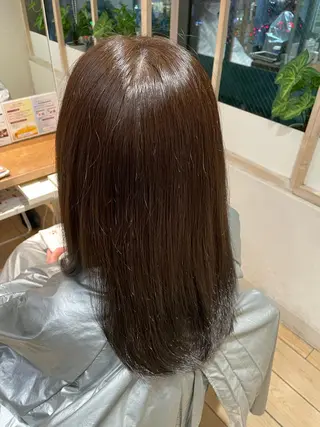 ミディアム afloatkobe所属・美髪/髪質改善 川口凌弥のヘアスタイル