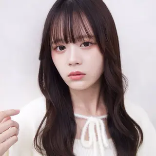 ロング パーマ クロスパーマ×曲がる 縮毛矯正🫧あゆみのヘアスタイル