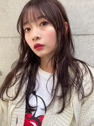 ミディアム nessヤマサキ リュウタのヘアスタイル