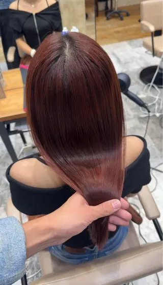 セミロング 新宿/透明感カラー /髙橋寛太のヘアスタイル