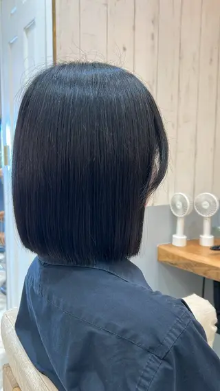 ショート ボブ/レイヤーボブ/ 髪質改善/梶川 夏季のヘアスタイル