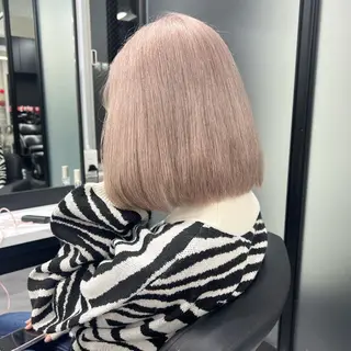 ミディアム カラー シールエクステ特化 ハイトーン、NANAのヘアスタイル