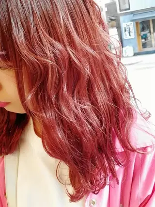 ミディアム カラー 加藤 直樹のヘアスタイル