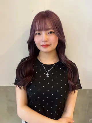 ロング カラー 【 pia 】 とものヘアスタイル